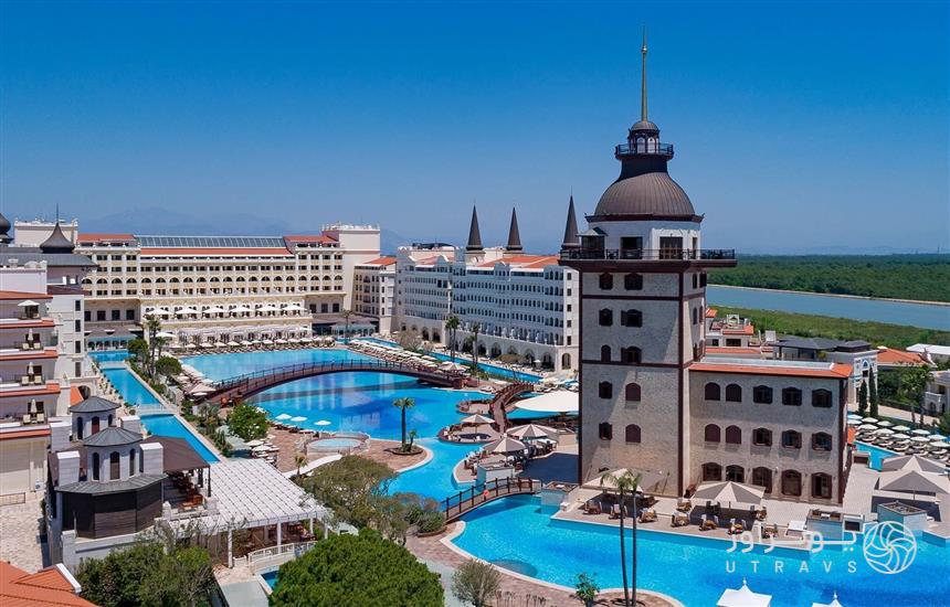 بهترین هتل های آنتالیا از نظر تعداد ستاره